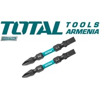 Impact Bits Double-Sided 2 Pcs TACIM72HL665 Impact Bits Double-Sided 2 Pcs TACIM72HL665