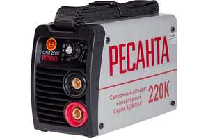 Инверторный сварочный аппарат Ресанта САИ220К 65/37 Инверторный сварочный аппарат Ресанта САИ220К 65/37