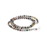 Վզնոց GLASS CHAIN WITH COLORED STONES Վզնոց GLASS CHAIN WITH COLORED STONES