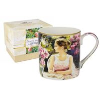 Mug "Girl With Book"