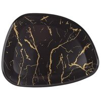 Serving Plate "Black Marble"