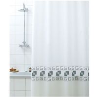 Shower curtain "Square Grey"