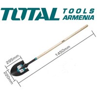 Steel Shovel With Wooden Handle THTHW0201 Steel Shovel With Wooden Handle THTHW0201