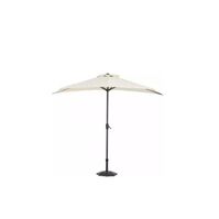 Sunshade Umbrella "Khalife  ecru halfmoon 2.7"