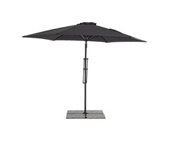 Sunshade Umbrella "Sorrento dark grey  3"