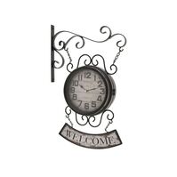 Wall Clock "WELCOME"