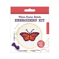 Crossstitch Embroiderykit-Butterfly Crossstitch Embroiderykit-Butterfly