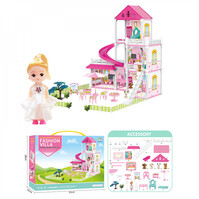 Medium doll house Villa set Medium doll house Villa set