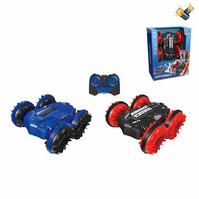 Remote control car with two-way 6-way stunts Remote control car with two-way 6-way stunts
