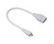 Cable for mobile phone HAMA USB 2.0 ADAPTER CABLEMICROB-AWHITE (054518)