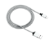 Cable for mobile phone CANYON CNS-MFIC3DG/DARK GREY LIGHTNING MFI CABLE