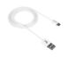 Բջջային հեռախոսի մալուխ CANYON CNE-USBM1W WHITE MICRO USB CABLE