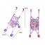 Small plastic doll stroller, 41cm
