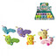 12-piece stringed animal caterpillar toy, in a box, 6 colors