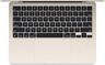 Նոութբուք MacBook Air 13 MRXT3 M3(2024)(Starlight)
