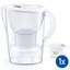 BRITA Water Filter Jug Marella white (2.4L) incl. 1 x MAXTRA PRO All-in-1 cartridge