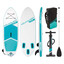 SUP board " Aqua Quest 240 " Intex 244x76x13 cm, pump, shovel, leash, bag, up to 90 kg.