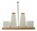 Cruet set with stand "Gourmet Menage"