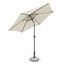 Sunshade Umbrella "Khalife  ecru  2.7"