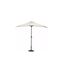 Sunshade Umbrella "Khalife  ecru halfmoon 2.7"