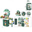 Play store set 59 items, with a suitcase-bag