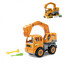 Machine construction excavator, inertial and demountable