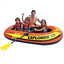 Inflatable boat complete with INTEX-Explorer-300 triple 211x117x41 cm