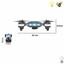 Helicopter drone with remote control, camera + Wi-Fi