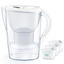 BRITA Water Filter Jug Marella white (2.4L) incl. 3 x MAXTRA PRO All-in-1 cartridge