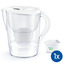 BRITA кувшин-фильтр для воды Marella XL, белый (3.5 л), вкл. 1 картридж MAXTRA PRO All-in-1