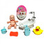 Տիկնիկ փոքր լոգարանով, Baby, իր փոքր հավաքածուով, ցանցե