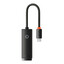 Baseus Lite Series Ethernet Adapter Type-C to RJ45 LAN Port (100Mbps) Black WKQX000201